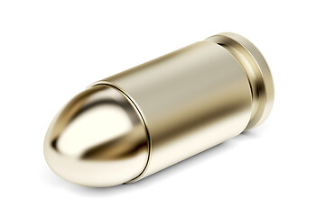 Image showing Pistol bullet