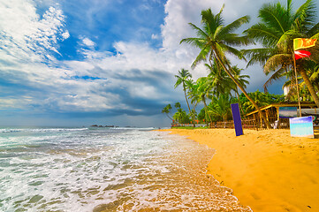 Image showing Beach of the ocean