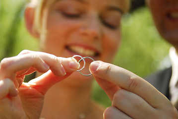 Image showing Wedding rings