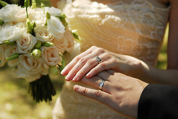 Image showing Wedding rings