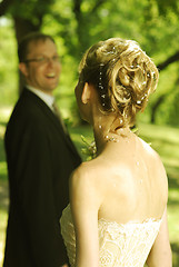 Image showing Newlyweds