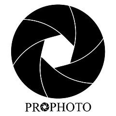 Image showing camera diagrams logo in black tone
