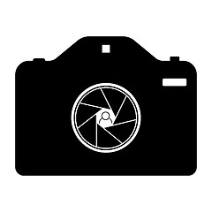 Image showing camera in black tone with a diagram