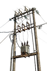 Image showing Electric transformer