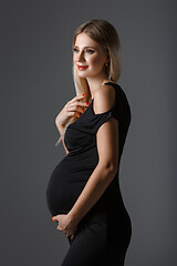 Image showing Beautiful pregnant woman