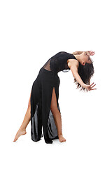 Image showing Beautiful modern dancer girl