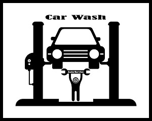 Image showing car service icon