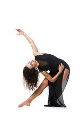 Image showing Beautiful modern dancer girl