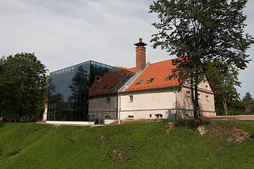 Image showing Modern and old
