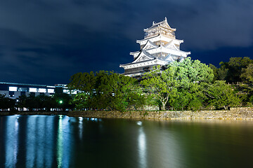 Image showing Hiroshima Castle in Hiroshima