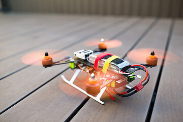 Image showing Flying drone