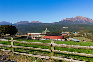 Image showing Mount Kirishima and Beautiful landscape