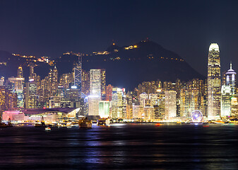 Image showing Hong Kong skyline