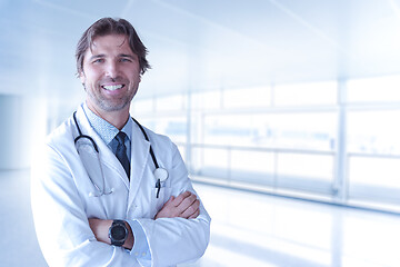 Image showing Senior doctor of medicine in his ordination