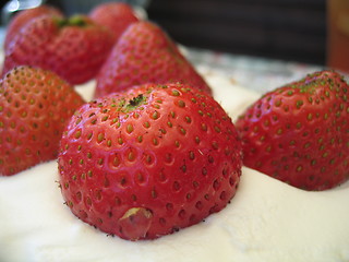 Image showing Strawberries