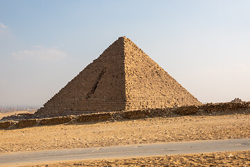 Image showing Pyramids at Giza Cairo Egypt