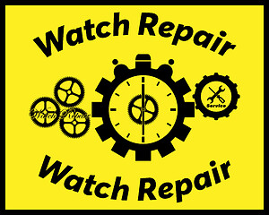 Image showing watch repair icon