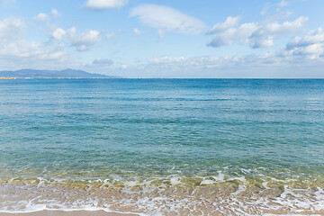 Image showing Sea and beach