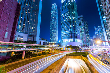 Image showing Hong Kong night