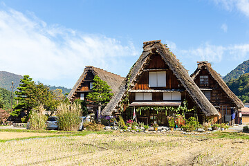 Image showing Historical old Japanese Village