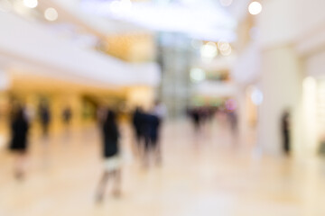 Image showing Abstract background of shopping mall