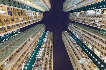 Image showing Skyscraper building from low angle