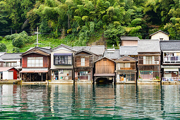 Image showing Seaside town of Ine cho in Kyoto