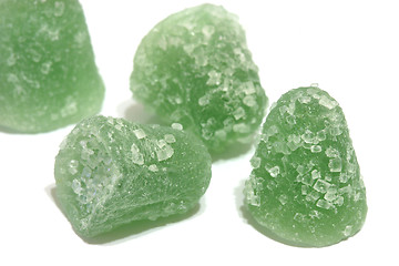 Image showing green candy