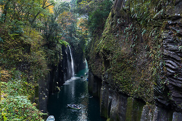 Image showing Takachiho in Japan at autumn