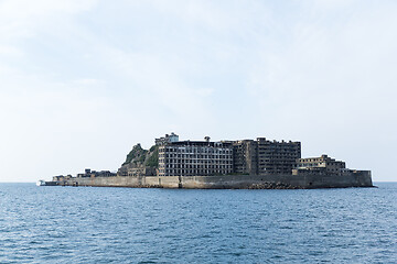 Image showing Battleship Island in Nagasaki city
