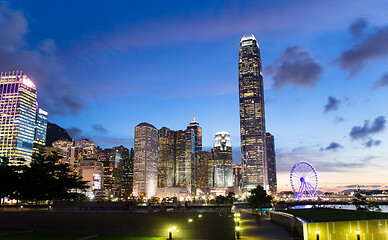 Image showing Hong Kong night