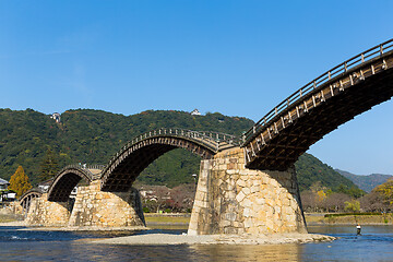 Image showing Traditional Kintai Bridge