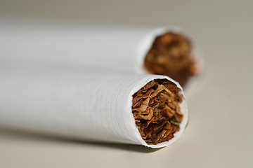 Image showing cigarette macro