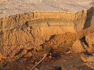 Image showing sand erosion