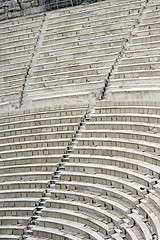 Image showing ancient theater seats