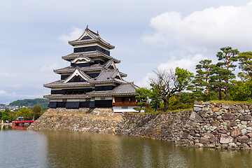 Image showing Traditional Japanese Matsumoto Castle