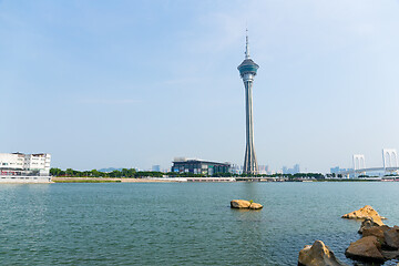 Image showing Macau skyline 