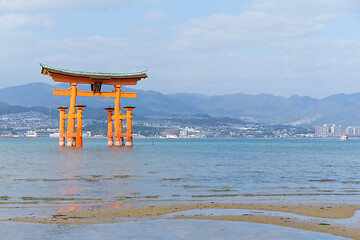 Image showing Itsukushima Shrine