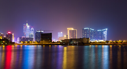 Image showing Macau at night