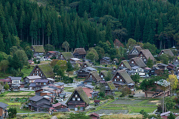 Image showing Shirakawago village 