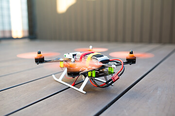 Image showing Drone ready to fly