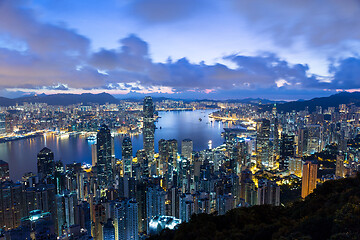 Image showing Hong Kong city morning