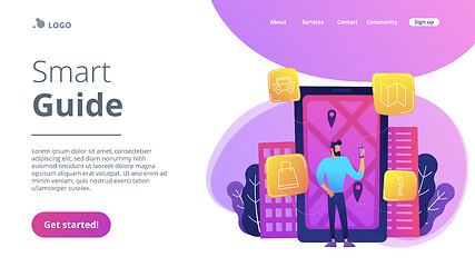 Image showing Smart guide landing page.