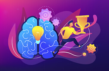 Image showing Motivation concept vector illustration.