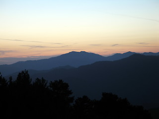 Image showing Mountain evening. Cyprus