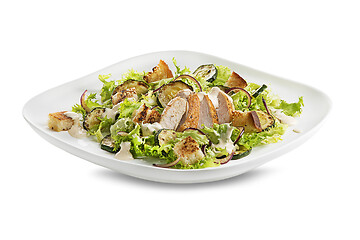 Image showing Chicken Caesar Salad	