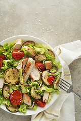 Image showing Chicken salad