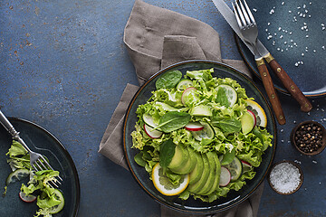 Image showing Salad avocado