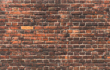 Image showing Red brick wall