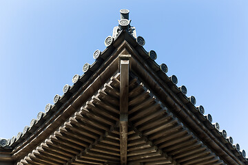 Image showing Temple roof tile